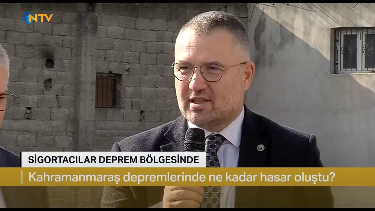 NTV Noyan Doğan ile Bakış Programı -  sigortacılar deprem bölgesinde
